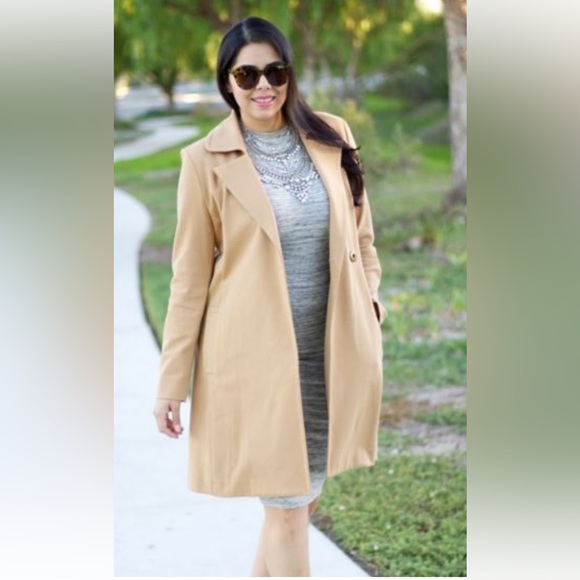 CAbi Jackets & Blazers - NWT CAbi Women's Classic Camel Trench Coat